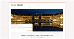 Desktop Screenshot of mikael-delsol.fr