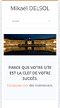 Mobile Screenshot of mikael-delsol.fr